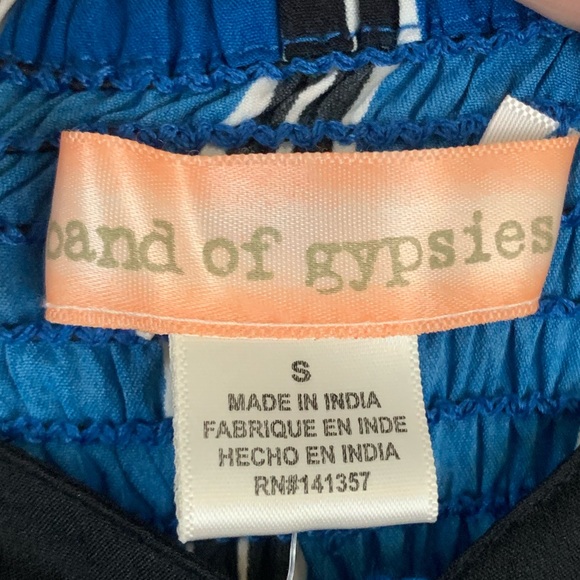 Band of Gypsies Striped Sweetheart Jumpsuit NWT - Picture 6 of 8